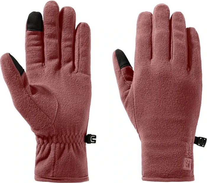 Jack Wolfskin Real Stuff Handschuhe mineral red