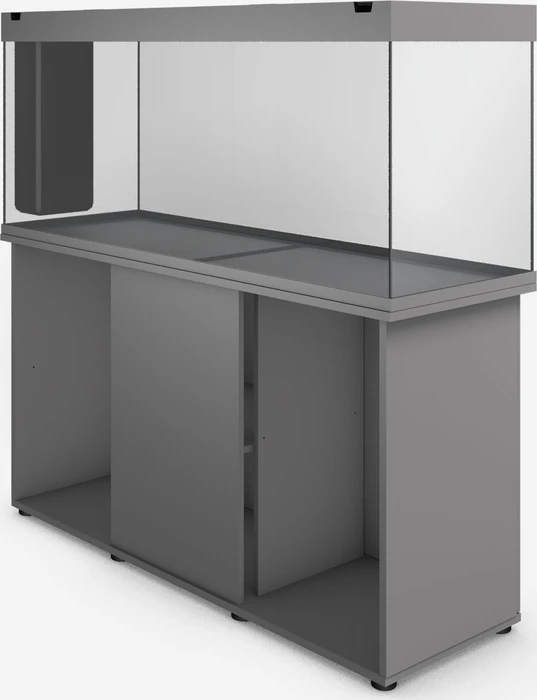 Juwel Rio 450 LED Aquarium-Set mit Unterschrank, grau/grau, 450l