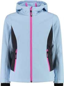 CMP Softshell Melange Fix Hood Funktionsjacke skylight/antracite (Junior)