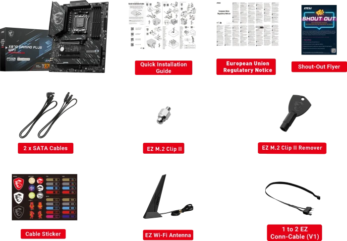 MSI X870 Gaming Plus WIFI (AMD AM5)