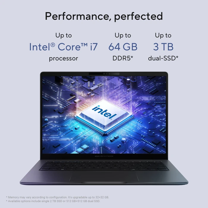 ASUS ExpertBook P3 P3405CVA-NZ0416, Misty Grey, Core i7-13620H, 16GB RAM, 512GB SSD, DE