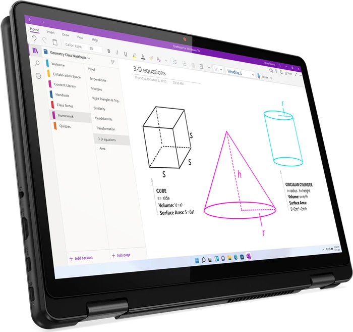Lenovo 13w Yoga, Thunder Black, Ryzen 7 5825U, 16GB RAM, 512GB SSD, LTE, DE