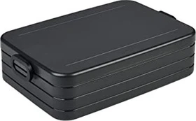 Mepal Lunchbox Take a Break Stapelbox Aufbewahrungsbehälter large nordic black, 3-tlg.