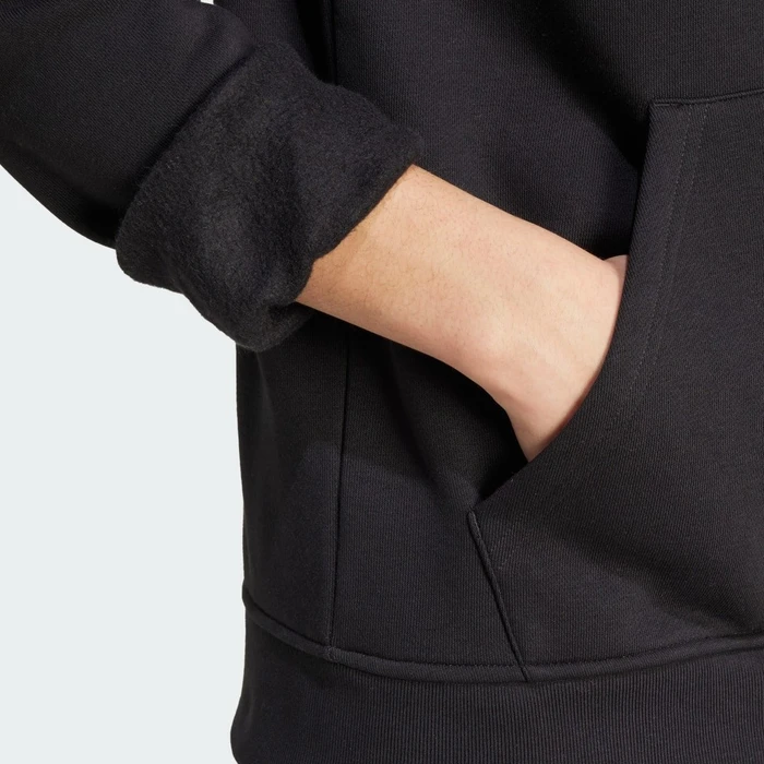 adidas Trefoil Essentials Hoodie schwarz (Herren)