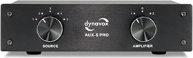 Dynavox AUX-S PRO Eingangs-Erweiterung/Umschalter schwarz