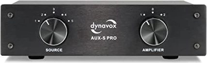 Dynavox AUX-S PRO Eingangs-Erweiterung/Umschalter schwarz