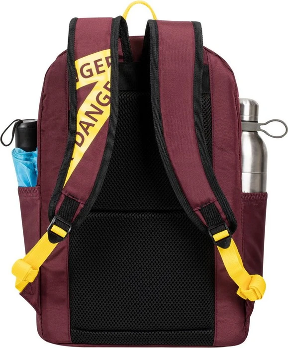 RivaCase Erebus 5421 Stadtrucksack Laptop Rucksack 13.3", burgundy rot