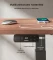 FlexiSpot E7 Pro elektrisch höhenverstellbares Sitz-Steh-Schreibtischgestell schwarz Vorschaubild