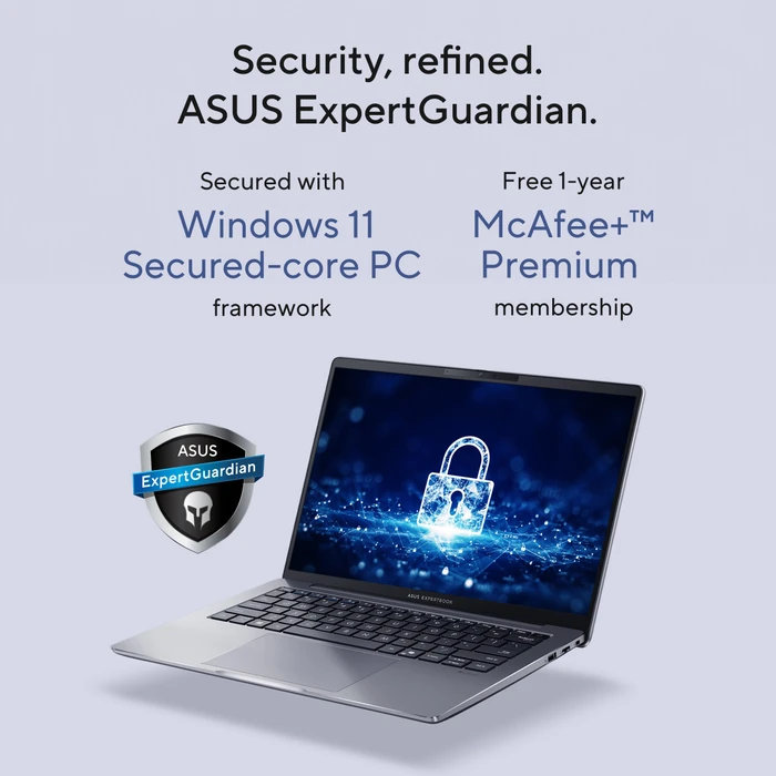 ASUS ExpertBook P3 P3405CVA-NZ0416, Misty Grey, Core i7-13620H, 16GB RAM, 512GB SSD, DE