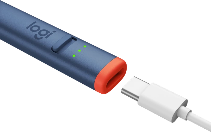 Logitech Crayon for Education, USB-C, blau/orange