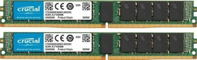 Crucial VLP UDIMM 32GB Kit, DDR4-2400, CL17-17-17, 2RX8, ECC
