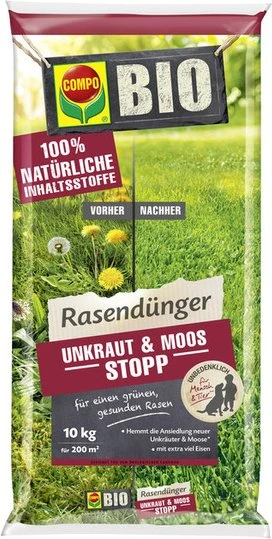 Compo BIO Rasendnger Unkraut & Moos Stopp ab  41,32 (2026) |  Preisvergleich Geizhals Deutschland