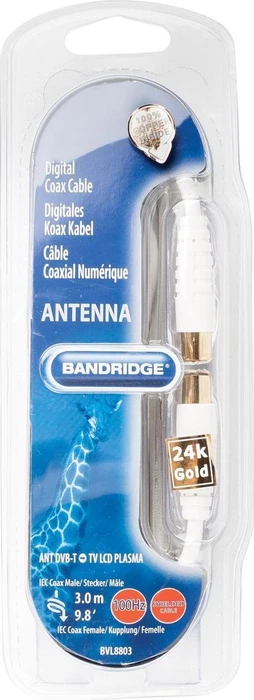 Bandridge Koaxial-Kabel, 3.0m