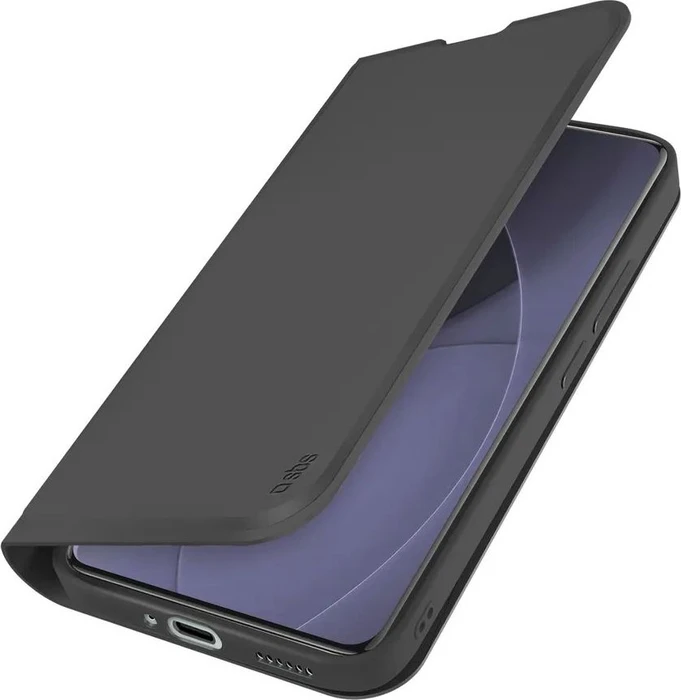 SBS Mobile Wallet Smooth für Xiaomi Redmi Note 15 Pro+ 5G schwarz