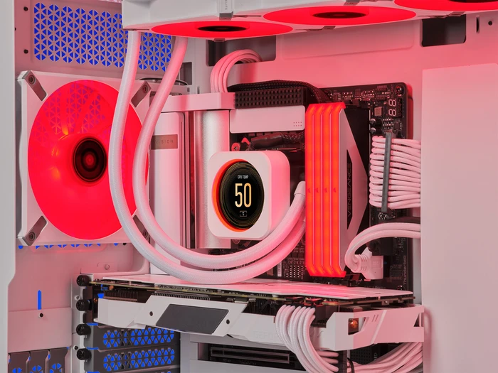Corsair iCUE Elite LCD CPU-Kühler LCD-Display Upgrade-Kit, White