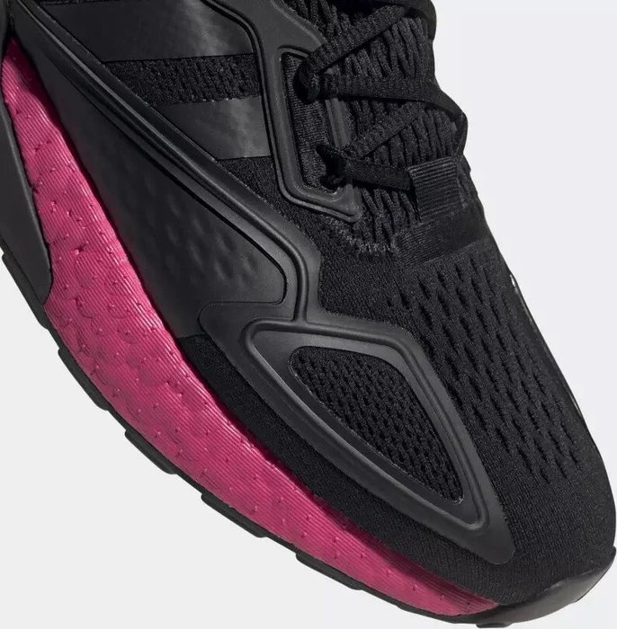 adidas ZX 2K Boost core black/shock pink (Damen)