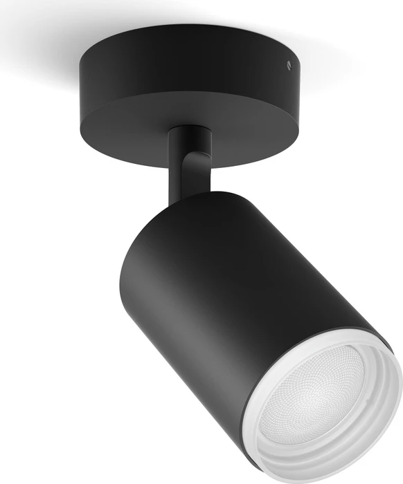 Philips Hue White and Color Ambiance Fugato Spot 1-flammig schwarz