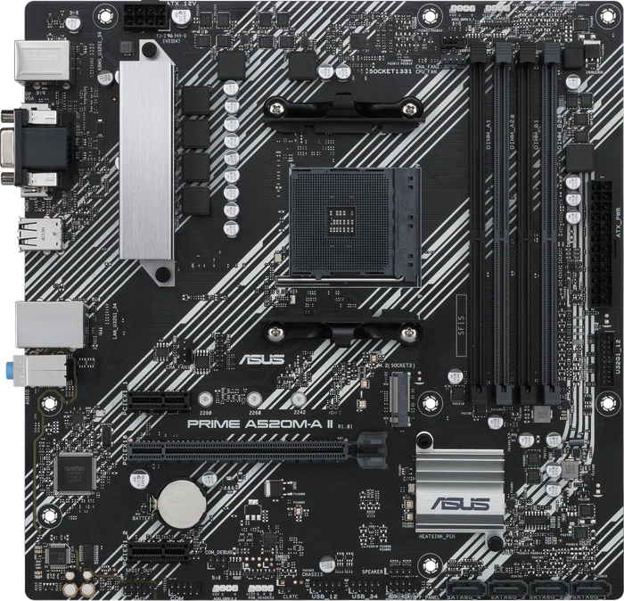 ASUS Prime A520M-A II/CSM (AMD AM4)