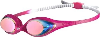 Arena Spider Mirror Schwimmbrille weiß/pink/fuchsia (Junior)