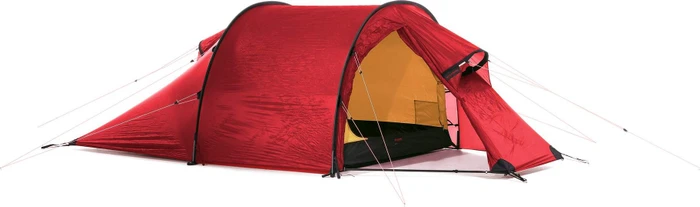 Hilleberg Nammatj 3 Tunnelzelt rot