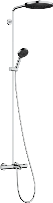 Hansgrohe Pulsify S Puro Showerpipe 260 1jet EcoSmart mit Wannenthermostat chrom