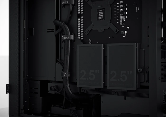 Fractal Design Pop Mini Silent Black TG Clear Tint, Glasfenster, schallgedämmt