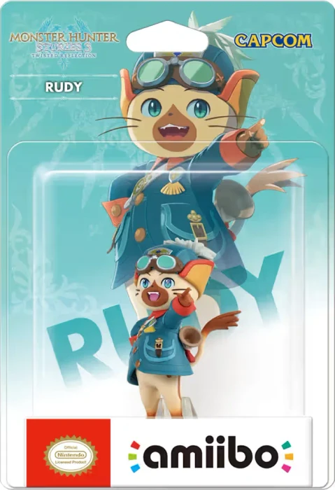 Nintendo amiibo Figur Monster Hunter Stories 3: Twisted Reflection Collection Rudy (Switch/WiiU/3DS)