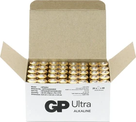 GP Batteries Ultra Alkaline AAA, 40er-Pack