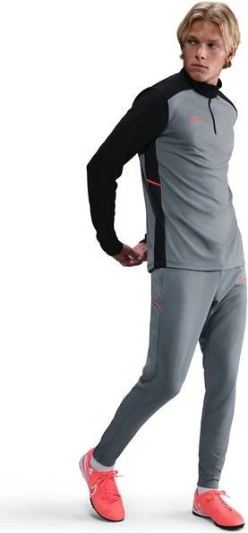 Nike Academy Fußball Trainingshose lang cool grey/bright crimson (Herren)