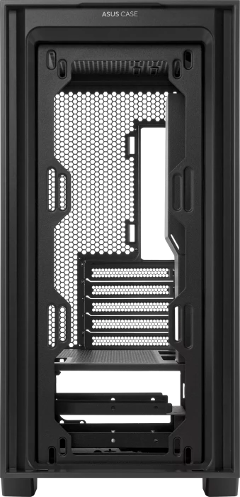 ASUS A21 Black, schwarz, Glasfenster