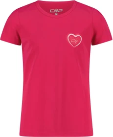 CMP Print Funktionsshirt kurzarm magenta (Junior)