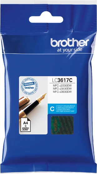 Brother Tinte LC3617C cyan