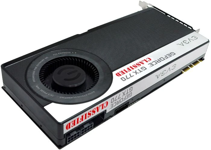 EVGA GeForce GTX 770 Classified EVGA Cooler, 4GB GDDR5, 2x DVI, HDMI, DP