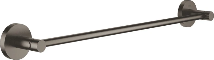 Grohe Essentials Badetuchhalter hard graphite gebürstet