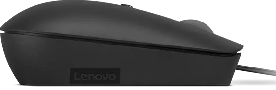 Lenovo 400 USB-C Wired Compact Mouse Raven Black, USB