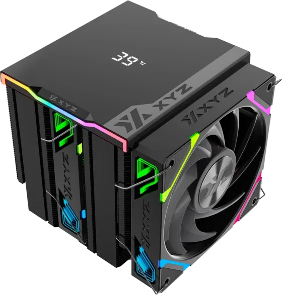 XYZ Thermax 6 Pro Duo A-RGB Black, schwarz