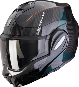 Scorpion EXO-Tech Evo Carbon Cad schwarz/grün