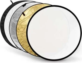 Godox Collapsible 5-in-1 Reflector Disc Gold, Silber, Schwarz, Weiß, Transluzent RFT-05 60cm