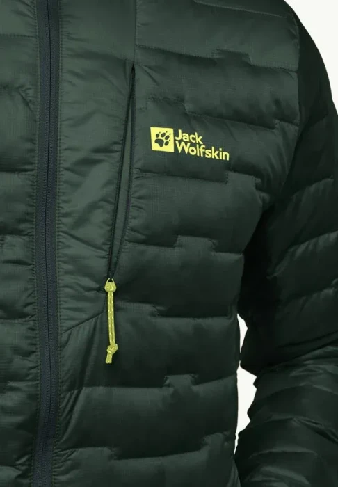 Jack Wolfskin Passamani Down Funktionsjacke black olive (Herren)