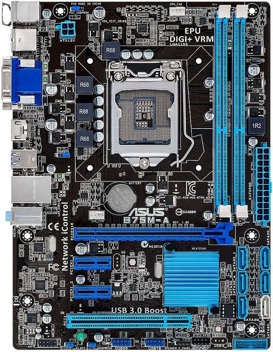 ASUS B75M-A (Intel 1155)
