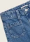 Tom Tailor Wide Leg Jeans mit Bio-Baumwolle Jeans mid stone bright blue denim (Junior) Vorschaubild