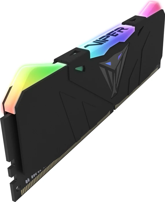 Patriot Viper RGB schwarz UDIMM 16GB, DDR4-3600, CL17-19-19-39