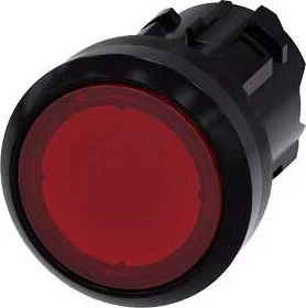 Siemens Leuchtdrucktaster 22mm rund Kunststoff rot Druckknopf flach tastend