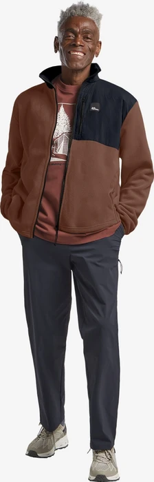 Jack Wolfskin Sumetro Full-Zip Funktionsjacke dark rust (Herren)