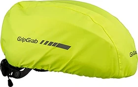GripGrab Waterproof Helmüberzug yellow hi-vis