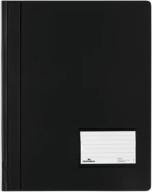 Durable Duralux Transluzent Schnellhefter, A4, schwarz/transparent