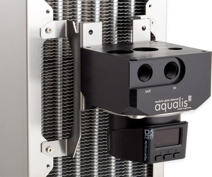 Aqua Computer D5 Lüfterhalterung 140mm für aqualis D5