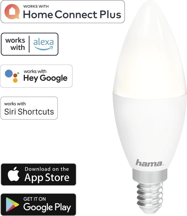 Hama WiFi LED Kerze 5.5W E14