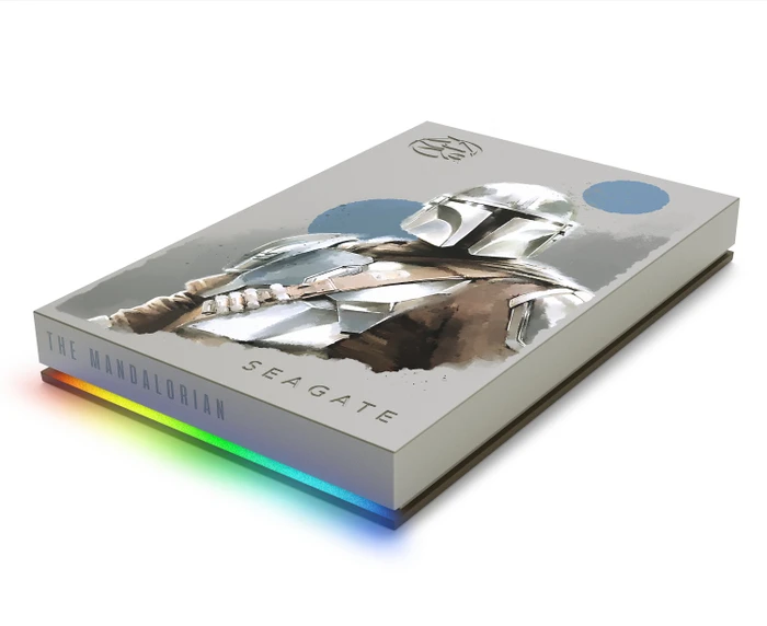 Seagate FireCuda Gaming HDD - The Mandalorian Special Edition, 2TB, +Rescue, USB 3.0 Micro-B