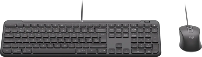 Logitech MK620 Signature Slim Wired Combo for Business Graphite, USB-C, UK
